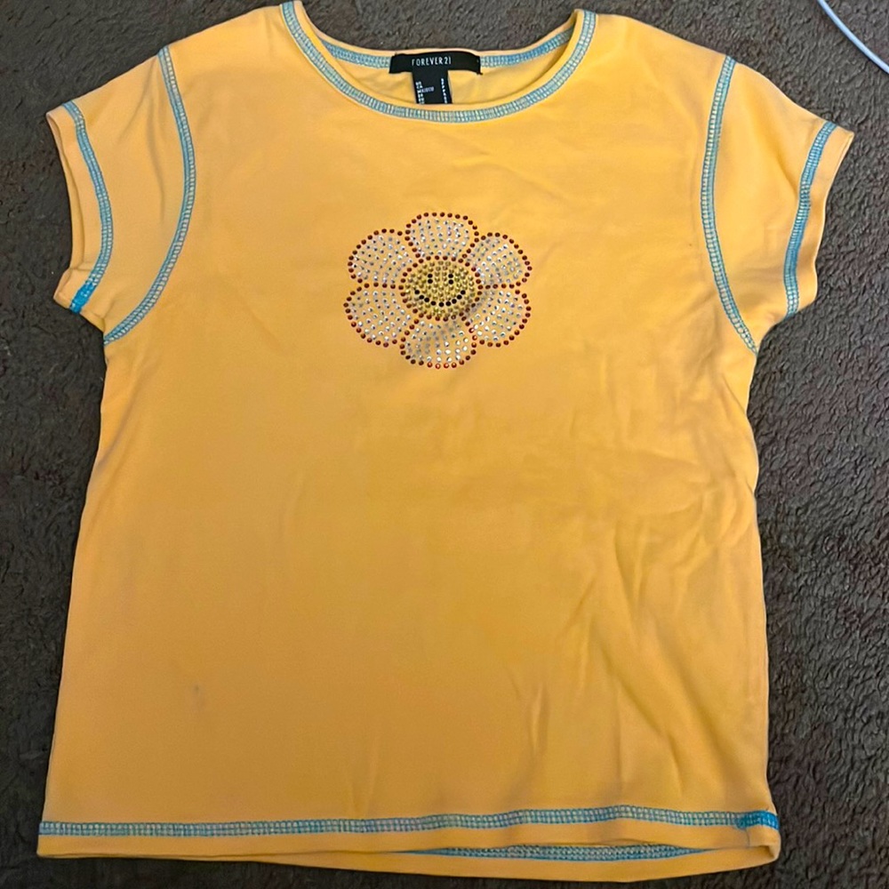 Forever 21, Size Small US, Yellow